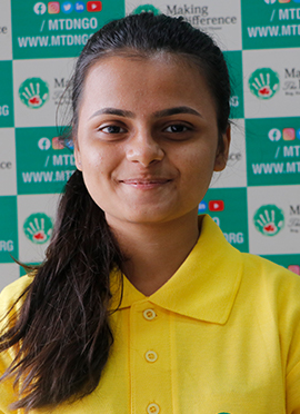 Harshita Waingankar — Volunteer, Making The Difference NGO