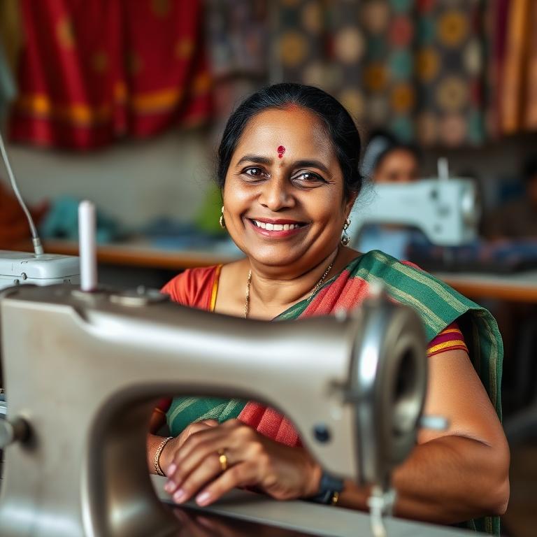 Portrait of Sunita Devi