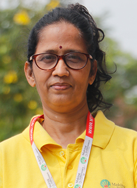 Sunita Bharati — Beneficiary Relationship Executive, Making The Difference NGO
